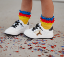 Little Stocking Co  | Laced Midi Socks 3 Pack ~ Picnic Clothing Little Stocking Co