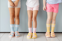 Little Stocking Co  | Midi Socks 3 Pack ~ Pastel Striped Clothing Little Stocking Co