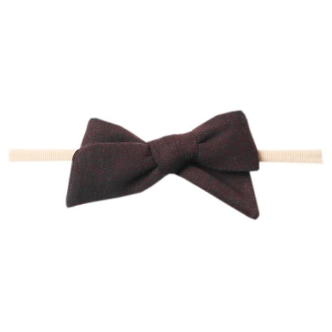 Copper Pearl Classic Nylon Bow ~ Moose Baby Copper Pearl
