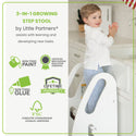 Little Partners 3-in-1 Growing Step Stool | Olive Green BabyGear Learning Tower by Little Partners   