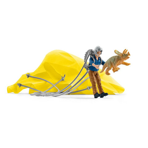Schleich | Dinosaurs  ~ Parachute Rescue Toys Schleich