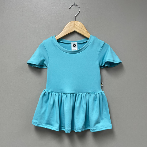 Bumblito Peplum Top w/ Flutter Sleeve ~ Capri Clothing Bumblito