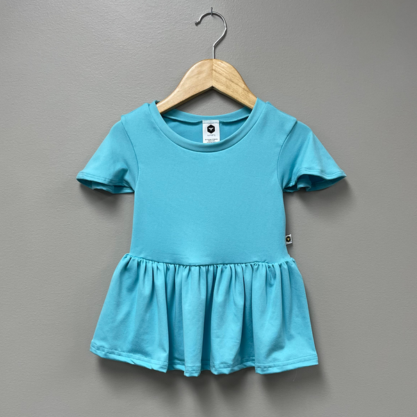 Bumblito Peplum Top w/ Flutter Sleeve ~ Capri Clothing Bumblito