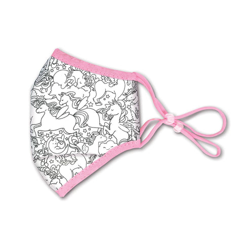 The Piggy Story - Creative Coloring Single Face Mask ~ Unicorn Fantasy Toys The Piggy Story