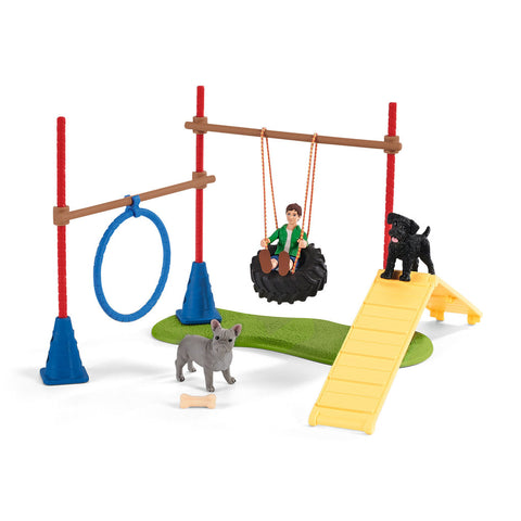 Schleich | Farm World ~ Puppy Agility Training Toys Schleich