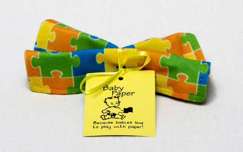 Baby Paper ~ Puzzle Pieces Toys Baby Paper