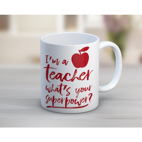 Quotable Life - I’m A Teacher Coffee Mug Kitchen Quotable Life