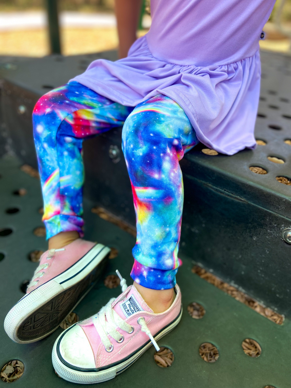 Bumblito Leggings ~ Rainbow Galaxy Clothing Bumblito