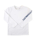 RuggedButts | Long Sleeve Rash Guard ~ White Logo Clothing RuggedButts