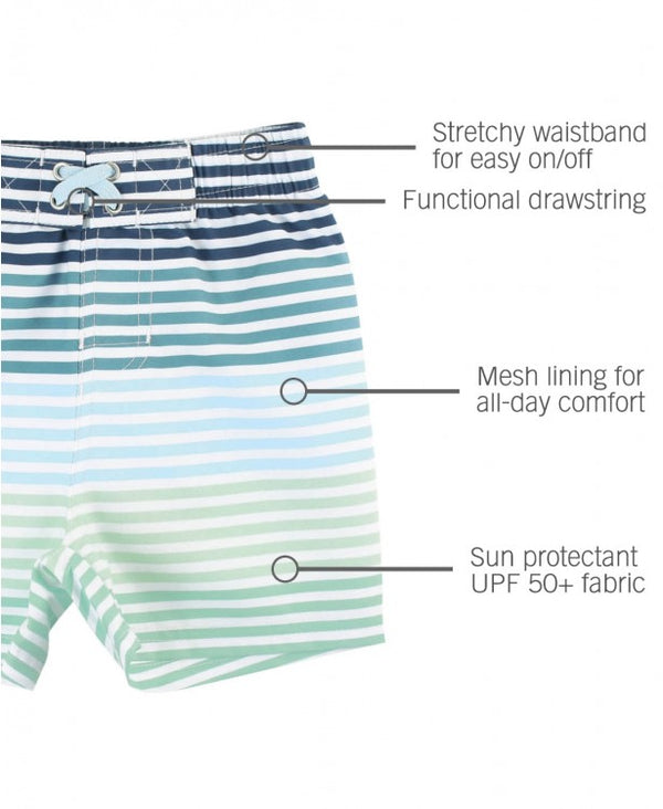 RuggedButts | Swim Trunks ~ Coastal Stripe Clothing RuggedButts   