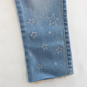 Rhinestone Star Stretch Jeans  Doe A Dear