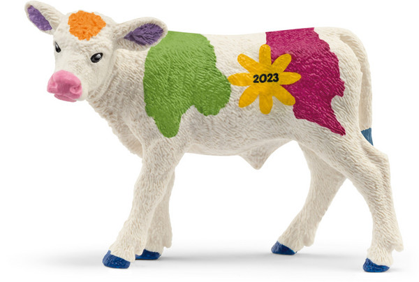Schleich | Farm World ~ Colorful Spring Calf 2023 Toys Schleich