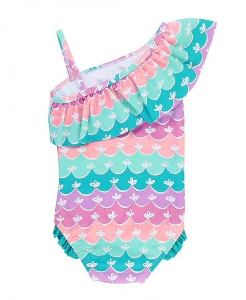 RuffleButts | One Should Ruffle One Piece Swimsuit ~ Mermaid Clothing RuffleButts