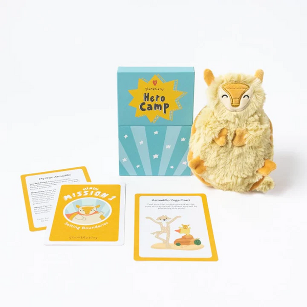 Slumberkins Hero Camp ~ Armadillo Bundle Toys Slumberkins