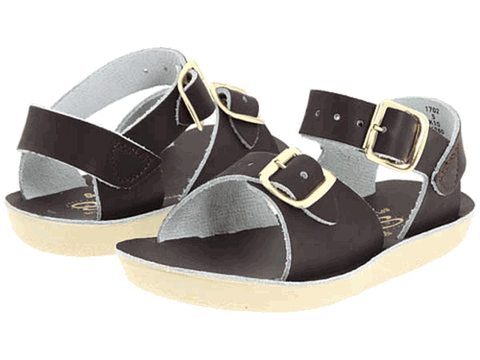 Sun San Surfer Sandal | Brown (children's) Shoes Salt Water Sandals by Hoy Shoes