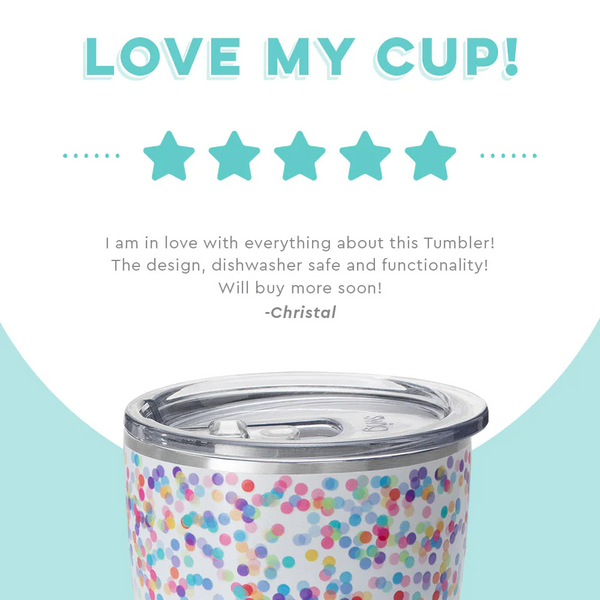 Swig Life - Confetti Signature 32oz Tumbler ReuseableBottles Swig Life