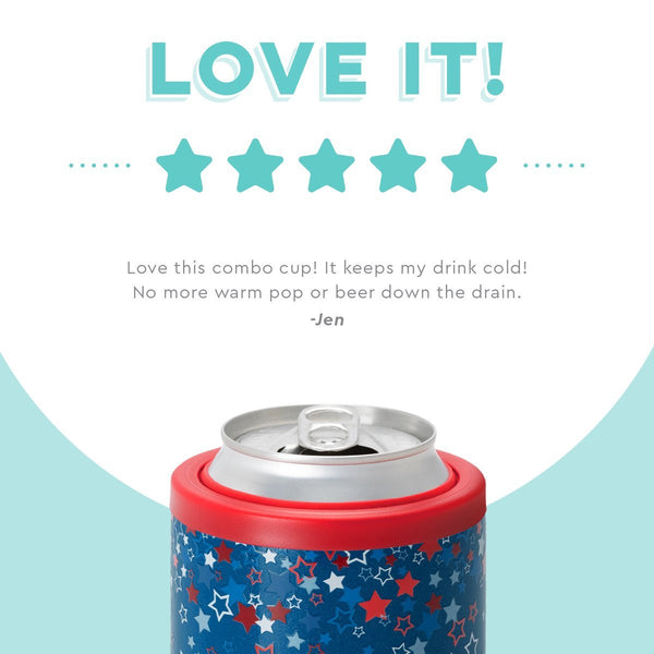 Swig Life - Star Burst Combo Can & Bottle Cooler (12oz Cans & Bottles) ReuseableBottles Swig Life