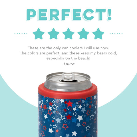 Swig Life - Star Burst Skinny Can Cooler (12oz) ReuseableBottles Swig Life