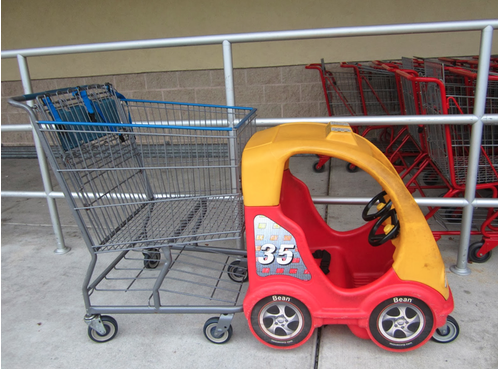 Double Cart, Single Kid?