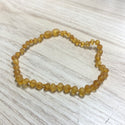Jurate Pure Baltic Amber | Raw Honey Children's Necklace 10" - 1
