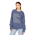 Leviticus 23 Moedim Crewneck Sweatshirt — Sabbath, Passover & Feasts Design - 22