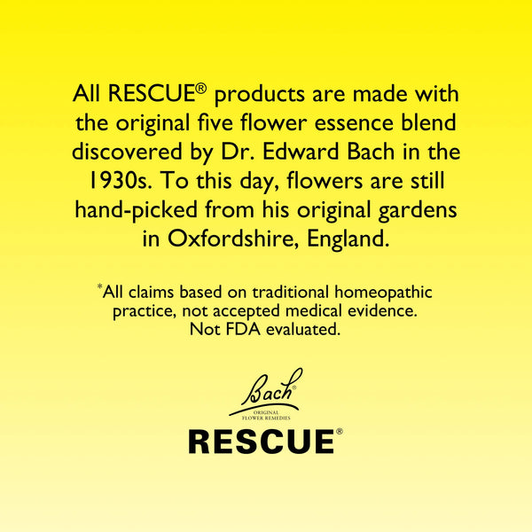 RESCUE & Bach Original Flower Remedies - RESCUE REMEDY® Dropper, Chocolate & Peppermint Glycerin 20mL