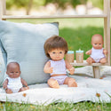 Miniland - Baby Doll Brunette Boy 15" - 5