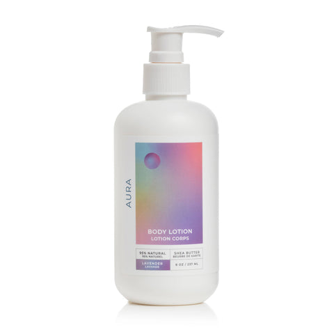 Aura Body Lotion in lavender 