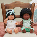 Miniland - Baby Doll African American Girl 15" - 5