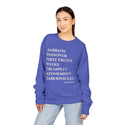 Leviticus 23 Moedim Crewneck Sweatshirt — Sabbath, Passover & Feasts Design - 25