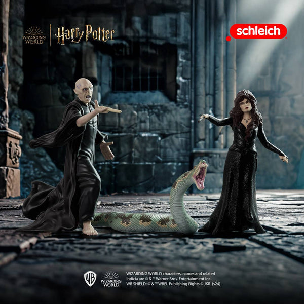 Schleich - Voldemort with Nagini & Bellatrix
