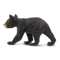 Back of the black bear cub