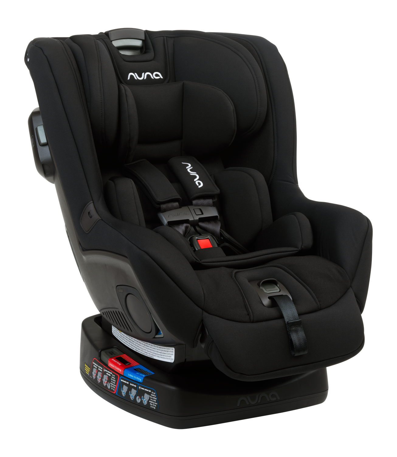 Nuna Rava Convertible Car Seat Caviar Mom