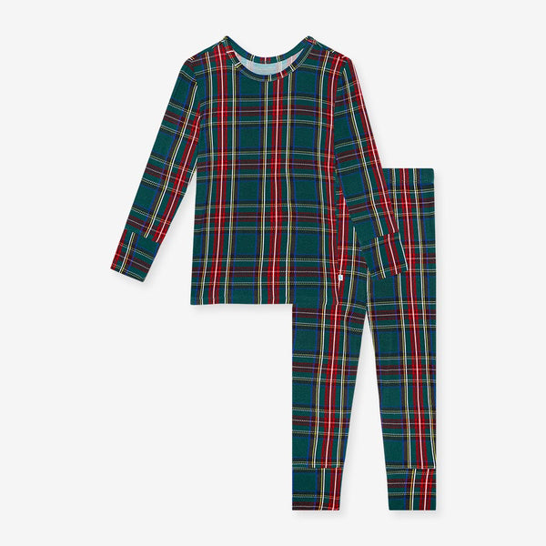 Long Sleeve Basic Loungewear ~ Tartan Plaid