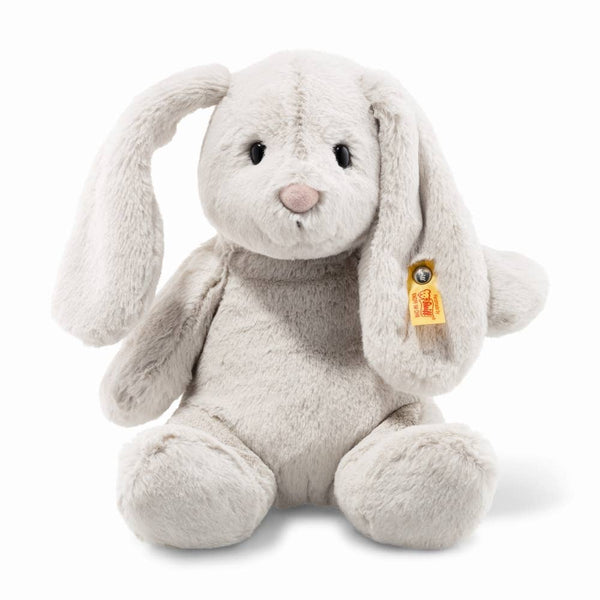 Steiff Plush Grey Hoppie Bunny with Floppy ears