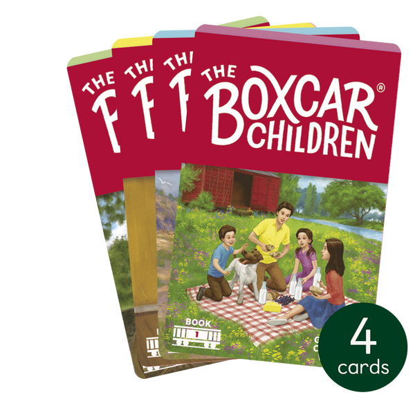 Boxcard Children cards. Classic cover with red and white letters.