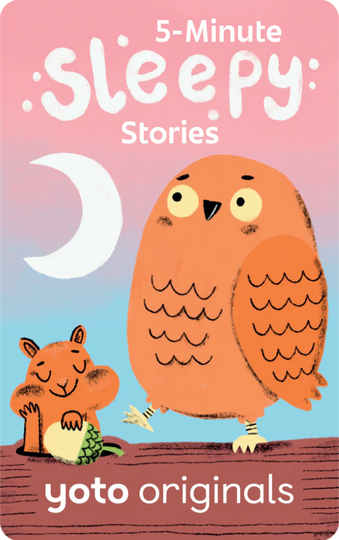 Pink card: 5 minute sleepy stories