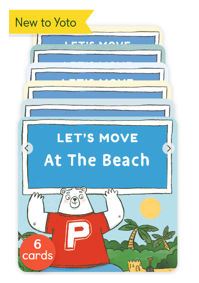 Yoto Card Packs ~ Let's Move | On Vacation