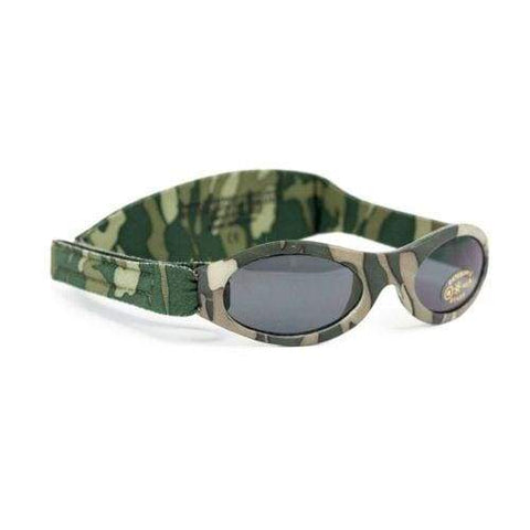 Green Camo Sunglasses with matching strap