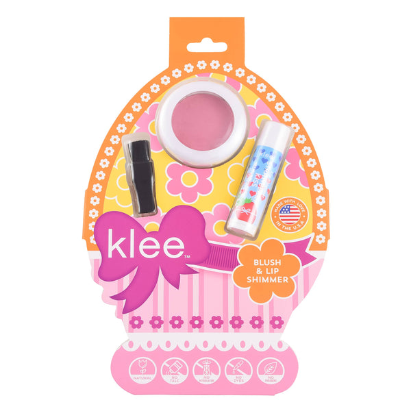 blush and lip shimmer kit