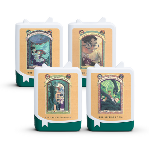 Tonies - Audiobooks - A Series of Unfortunate Events Audiobook Tonies - 4 Pack