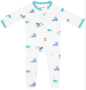 Kyte Baby - Long Sleeve Zippered Footie in Dragons - 1