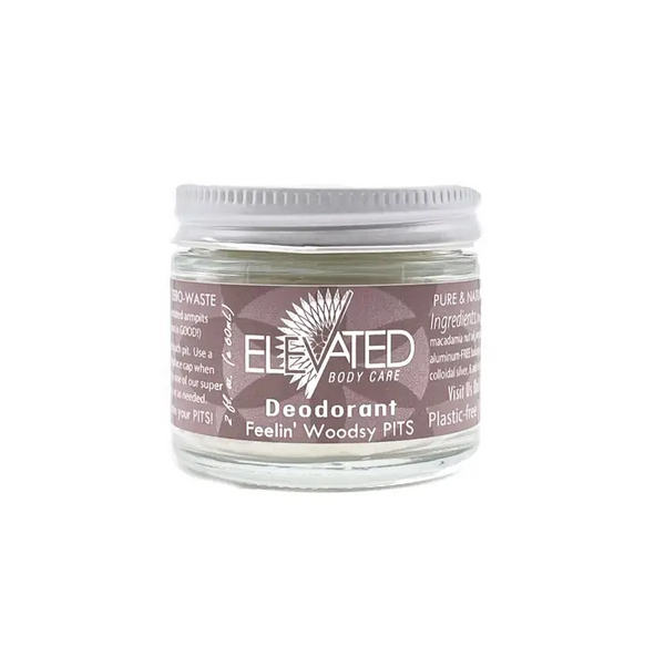Elevated Pits! Natural Deodorant ~ Feelin' Woodsy 2 oz.
