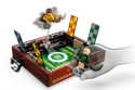 Small lego box that opens up to a quidditch game