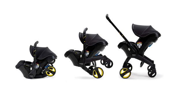 Doona + Infant Car Seat - Stroller | Midnight  Edition [ships May 16th]