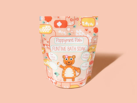 Poppymint Pals - Funtime Bath Soak: Citrus Sorbet