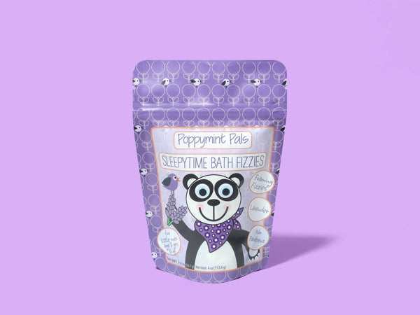 🎁 Poppymint Pals - Sleepytime Foaming Bath Fizzies: Lavender (100% off)