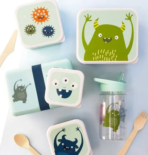 Lunch & snack box set: Monsters