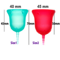 SckoonCup Menstrual Cup Sunrise | Small - Light to Medium Flow - 5