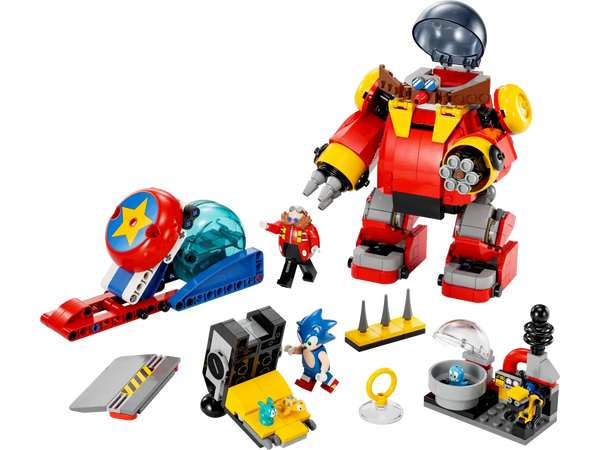 Pieces included in the Lego Sonic vs Eggman kit